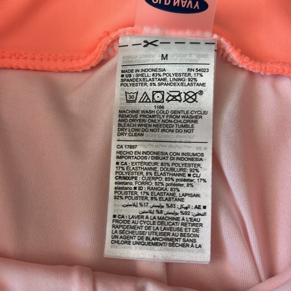 Old Navy Girls Ruched Side Swim Shorts M - Picture 3 of 6